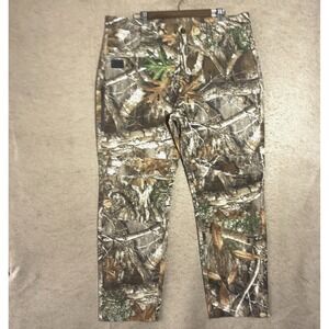 Under Armour Realtree Camo Pants Mens 40X32 Loose Stretch Field Hunting Outdoors